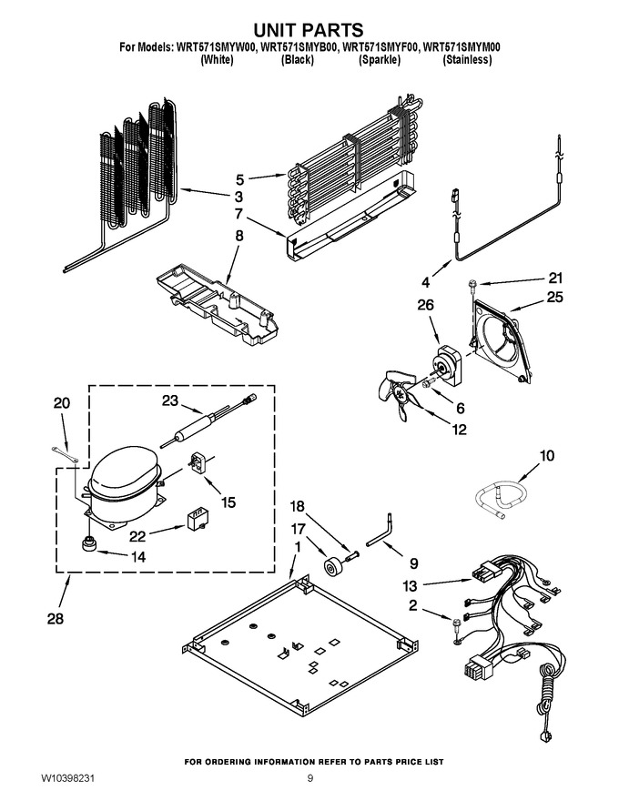 Diagram for WRT571SMYW00