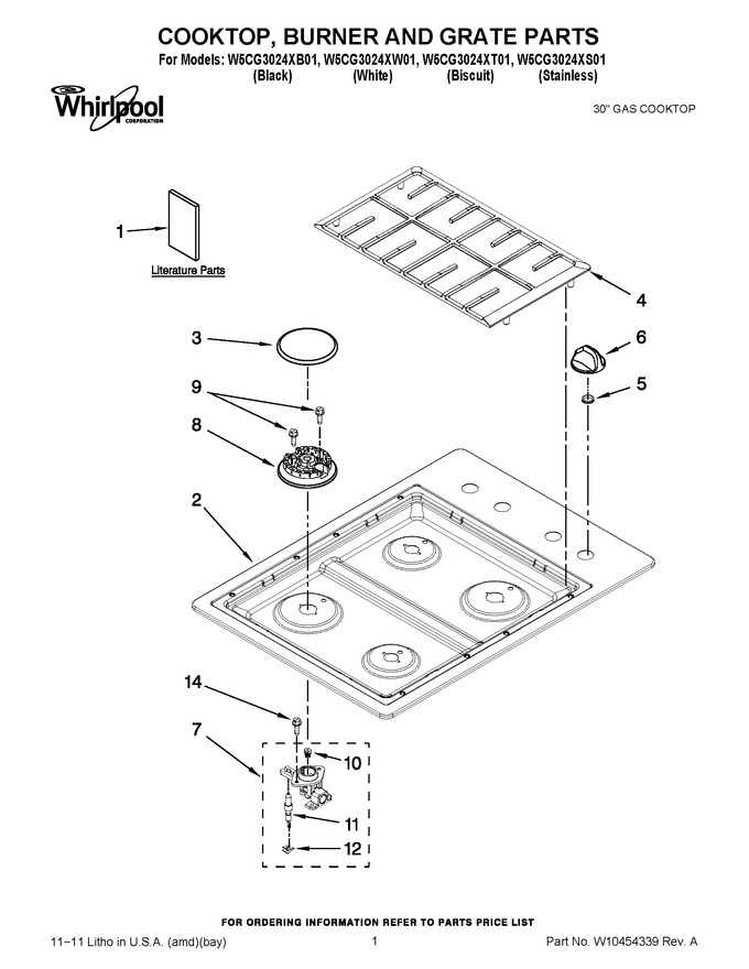 Diagram for W5CG3024XS01