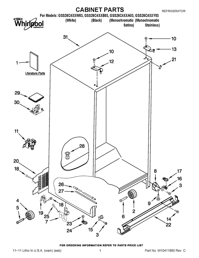 Diagram for GSS26C4XXW03