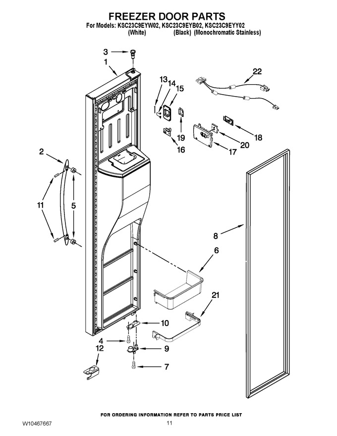 Diagram for KSC23C9EYW02