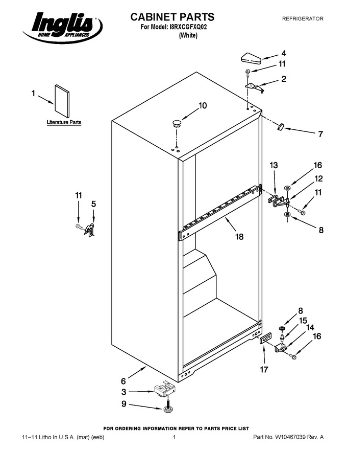 Diagram for I8RXCGFXQ02