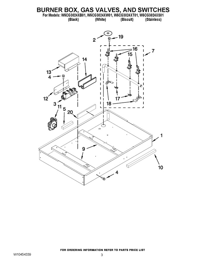 Diagram for W5CG3024XS01