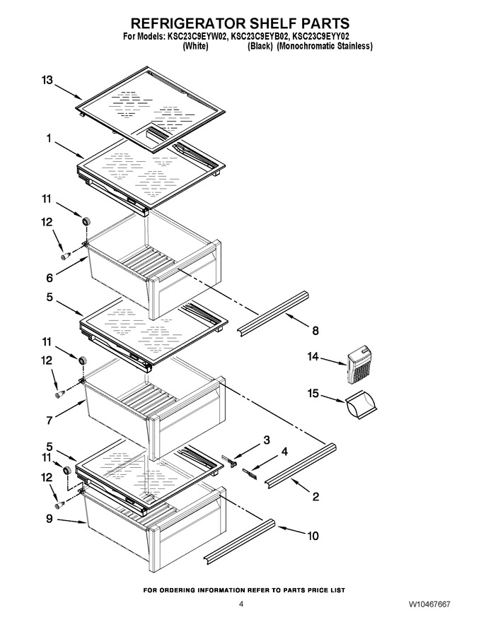 Diagram for KSC23C9EYW02
