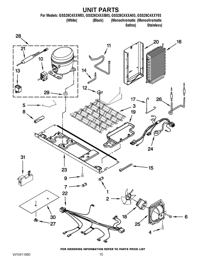 Diagram for GSS26C4XXW03