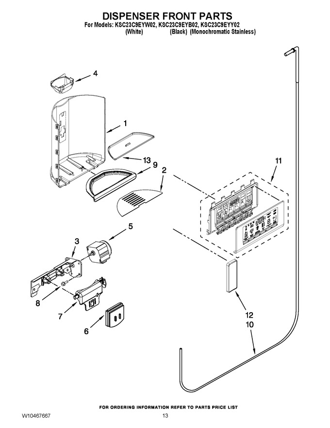 Diagram for KSC23C9EYW02