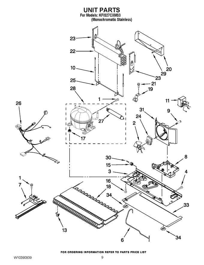 Diagram for KFIS27CXMS3