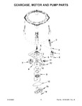 Diagram for 05 - Gearcase, Motor And Pump Parts