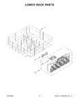 Diagram for 08 - Lower Rack Parts