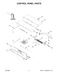 Diagram for 02 - Control Panel Parts