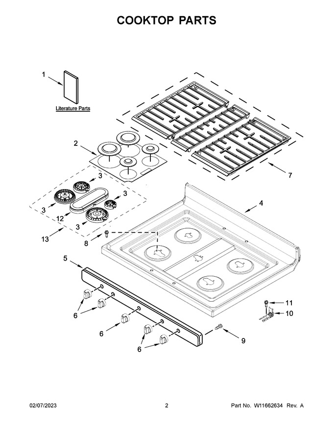 Diagram for WFG550S0HV3