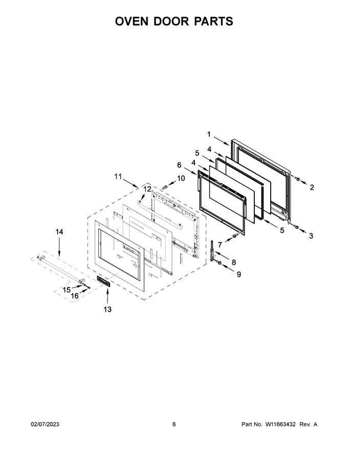 Diagram for KOCE507EWH22