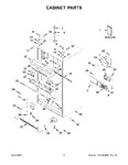 Diagram for 02 - Cabinet Parts