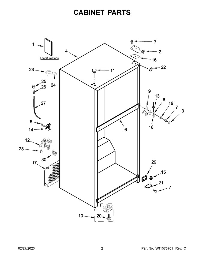 Diagram for WRT518SZFW02