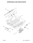 Diagram for 07 - Upper Rack And Track Parts