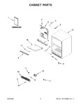 Diagram for 02 - Cabinet Parts