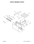 Diagram for 03 - Upper Drawer Parts
