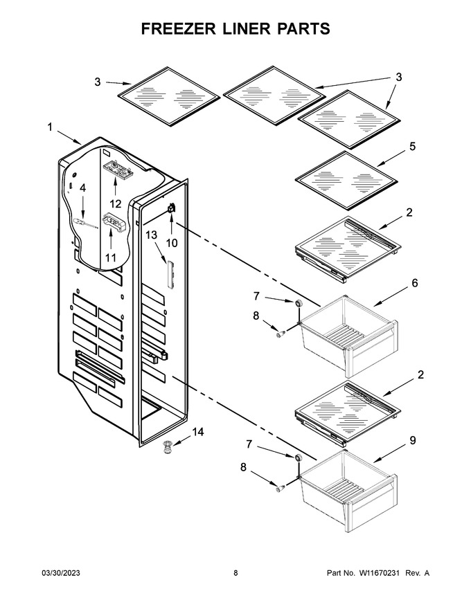 Diagram for KRSC703HBS05