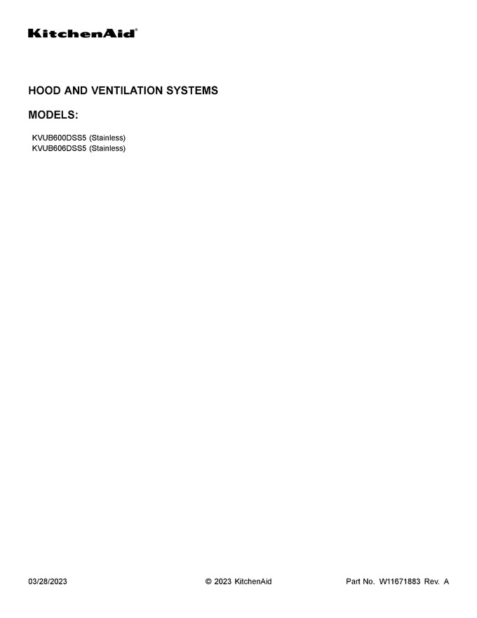 Diagram for KVUB606DSS5