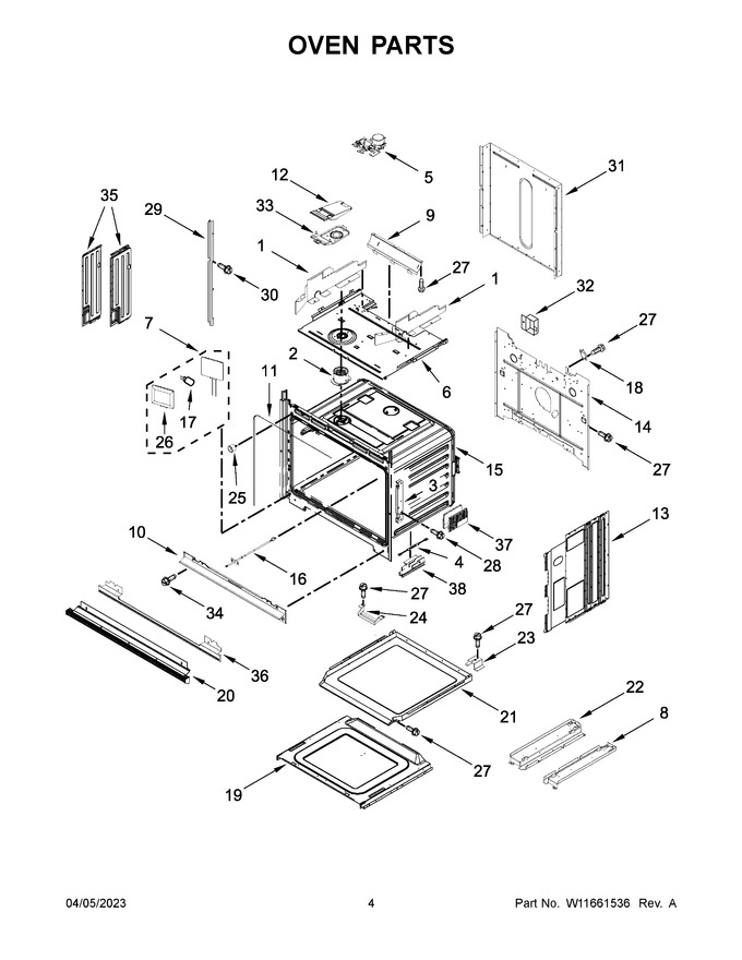 Diagram for WOEC5030LZ00
