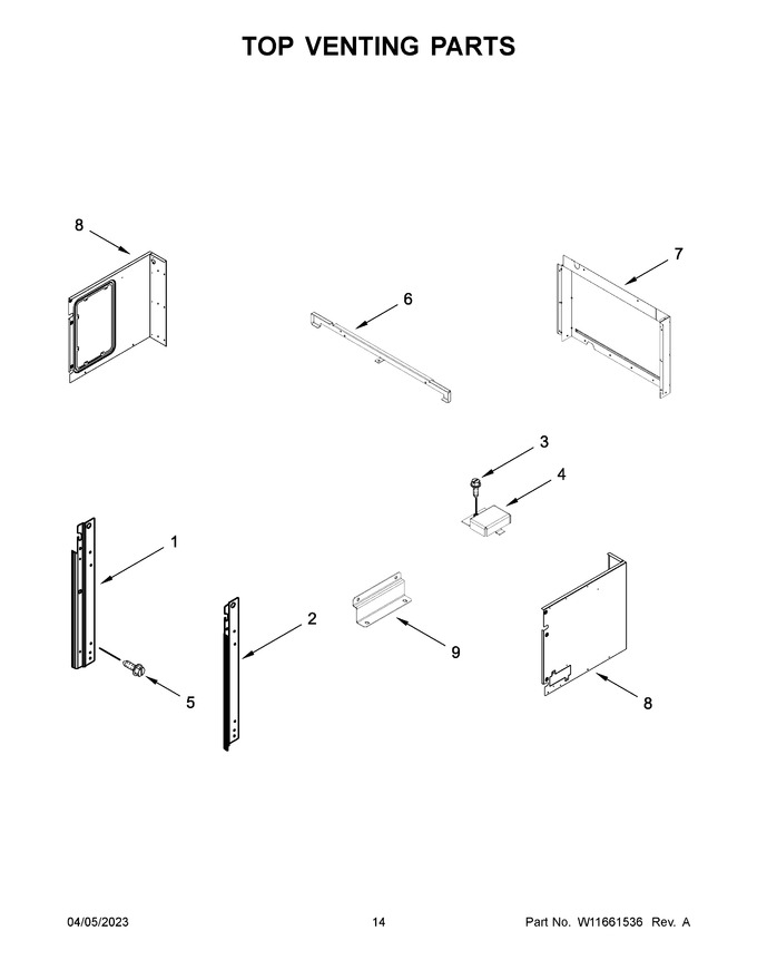 Diagram for WOEC5030LW00