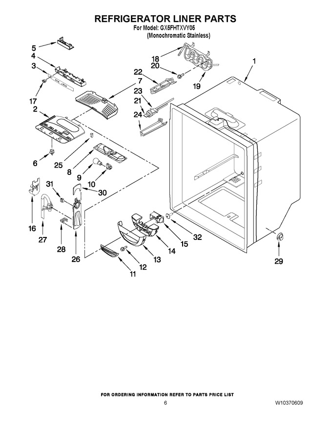 Diagram for GX5FHTXVY05