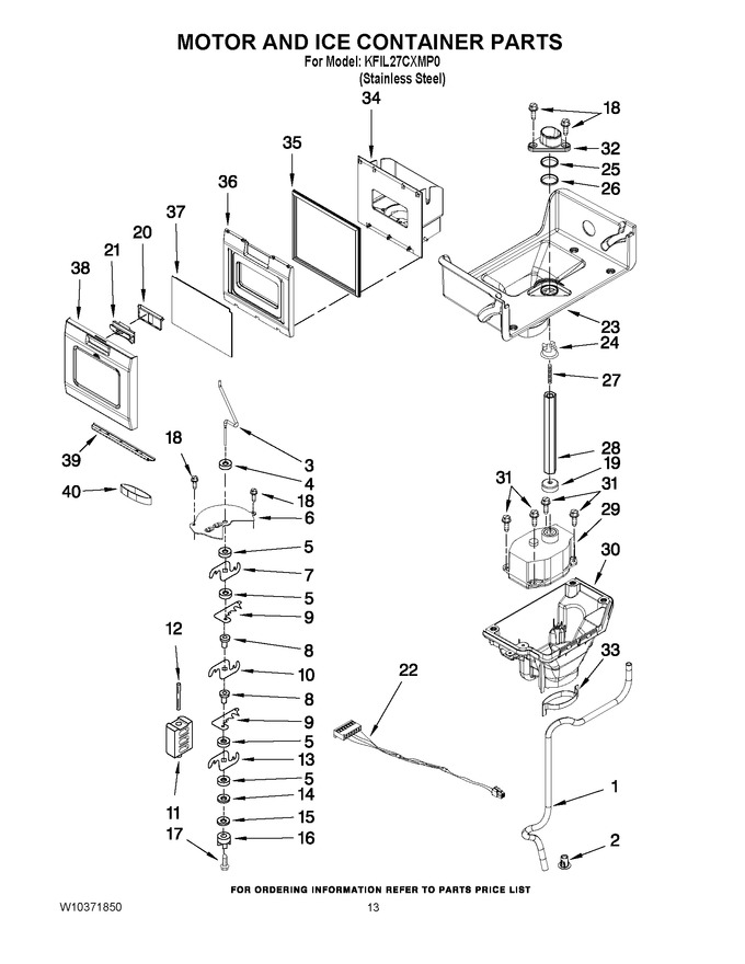 Diagram for KFIL27CXMP0