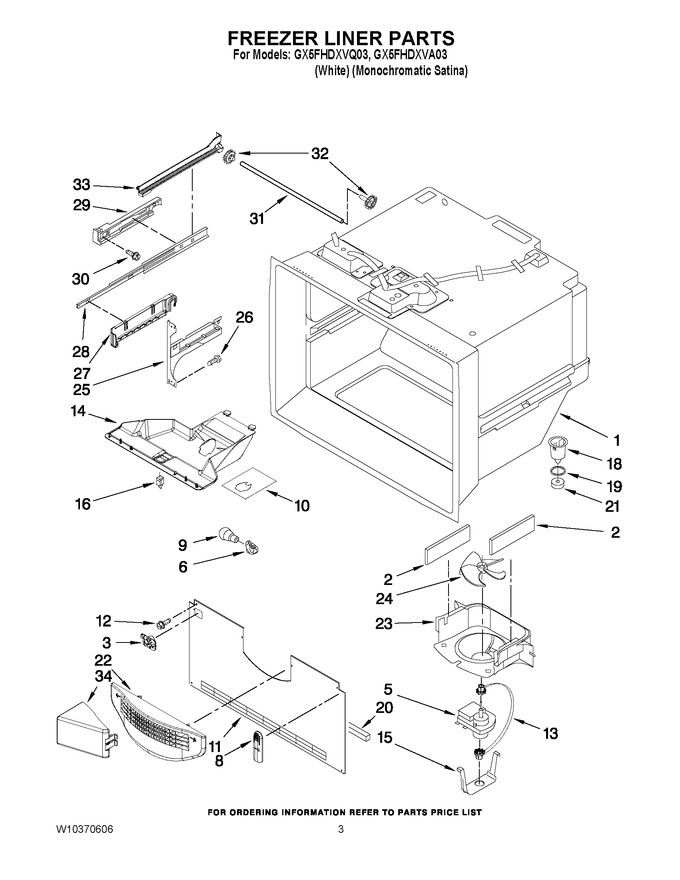 Diagram for GX5FHDXVQ03