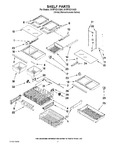 Diagram for 07 - Shelf Parts