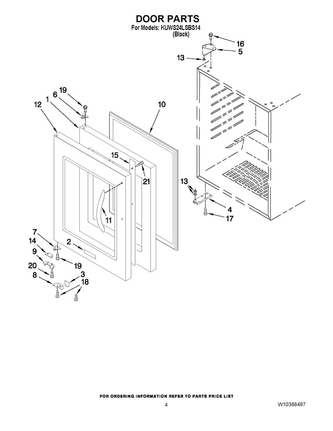 Diagram for KUWS24LSBS14