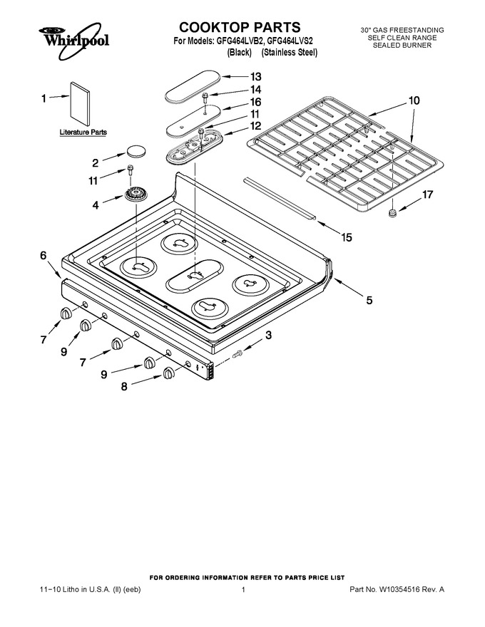 Diagram for GFG464LVB2