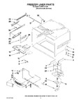 Diagram for 02 - Freezer Liner Parts