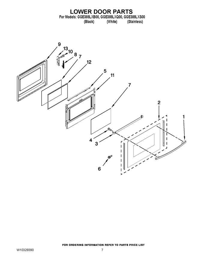 Diagram for GGE388LXB00