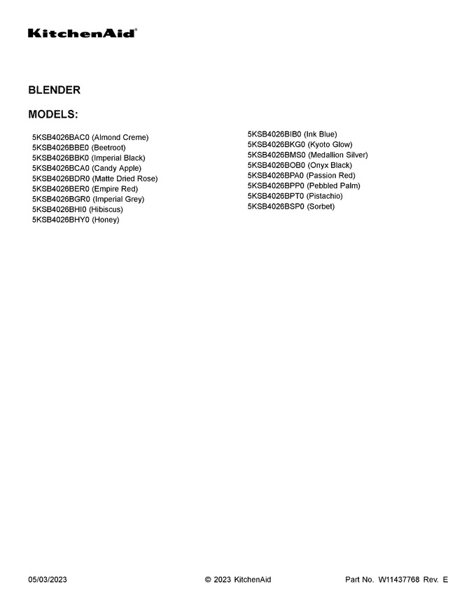 Diagram for 5KSB4026BHI0