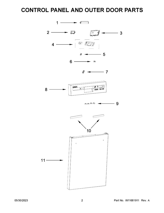 Diagram for WDF518SAHM1
