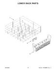 Diagram for 10 - Lower Rack Parts