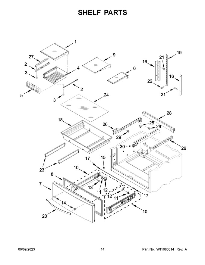 Diagram for WRX735SDHB07