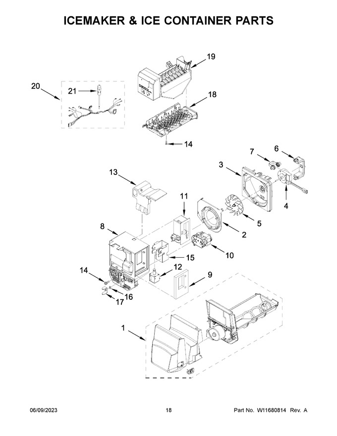 Diagram for WRX735SDHB07