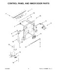 Diagram for 03 - Control Panel And Inner Door Parts