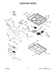Diagram for 02 - Cooktop Parts