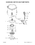 Diagram for 05 - Gearcase, Motor And Pump Parts
