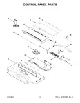 Diagram for 02 - Control Panel Parts