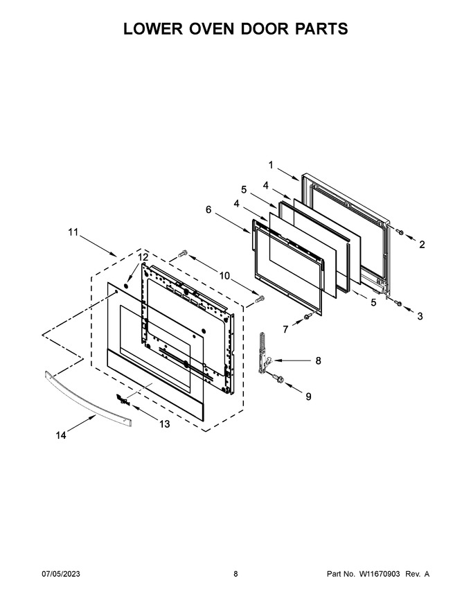 Diagram for WOED7030PV00