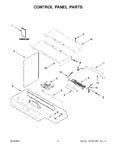 Diagram for 02 - Control Panel Parts