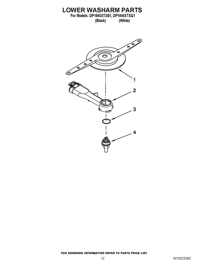 Diagram for DP1040XTXB1