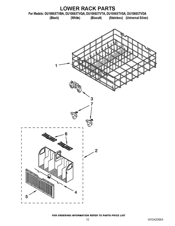 Diagram for DU1055XTVSA