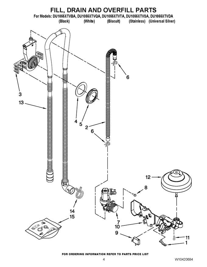 Diagram for DU1055XTVDA