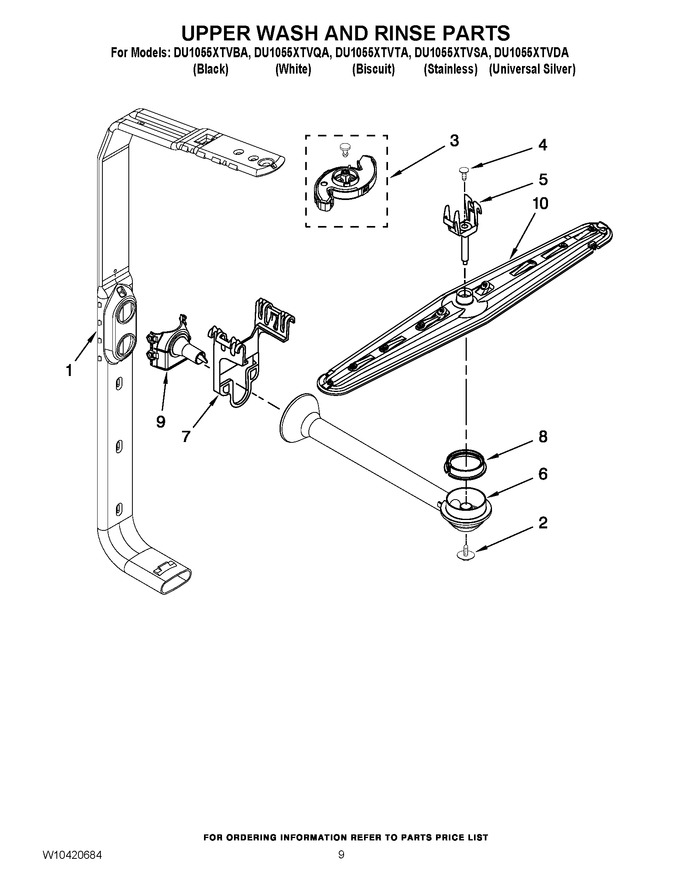 Diagram for DU1055XTVSA