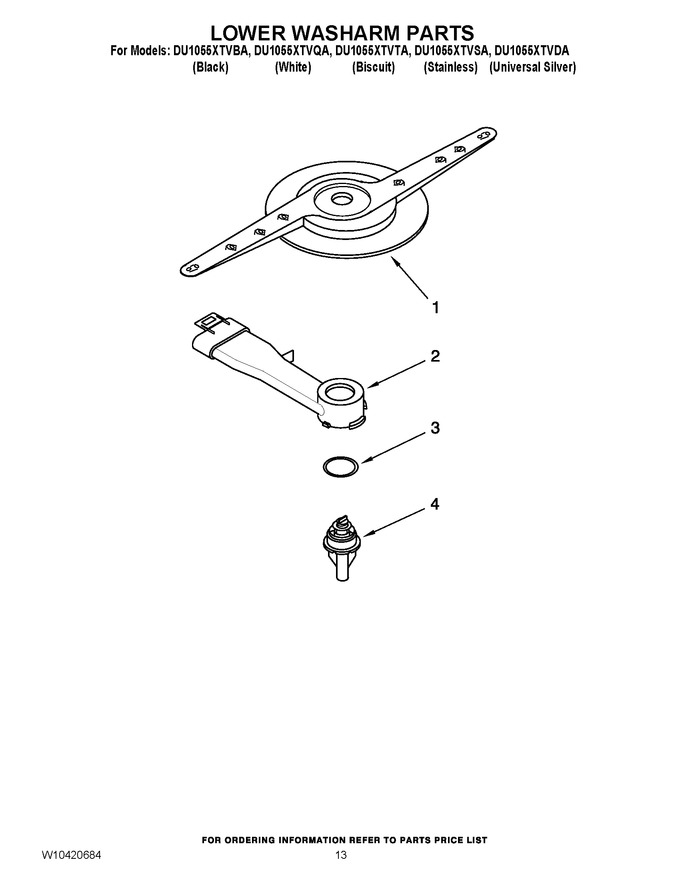Diagram for DU1055XTVTA