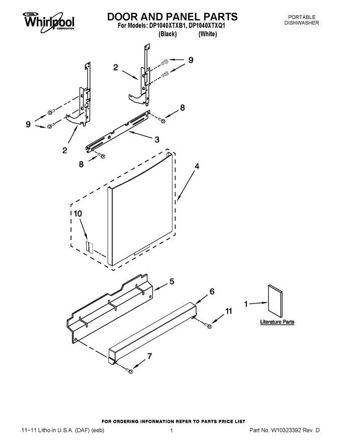 Diagram for DP1040XTXQ1