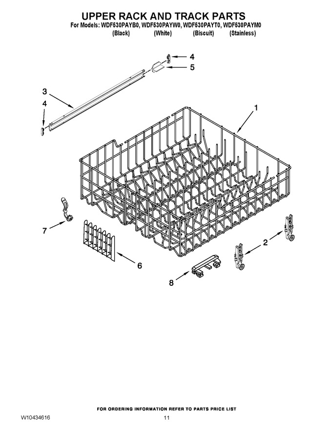 Diagram for WDF530PAYW0